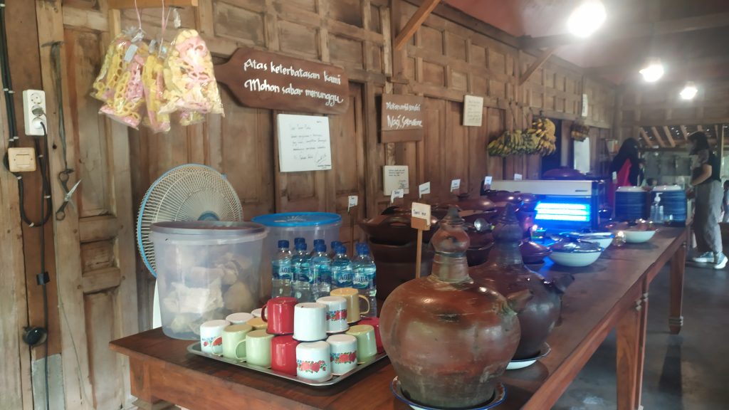 Buffet at Pawon Purba Nglanggeran